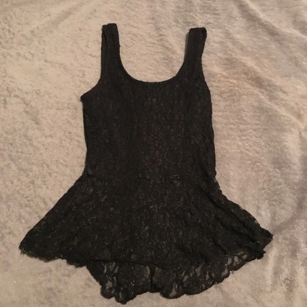 Lace crop top